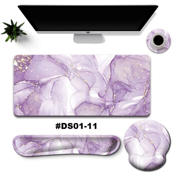 3PC Combo Deal: Simple Morada Desk, 4PC Desk Mat Set & Simple Mesh Student Chair - Image 11