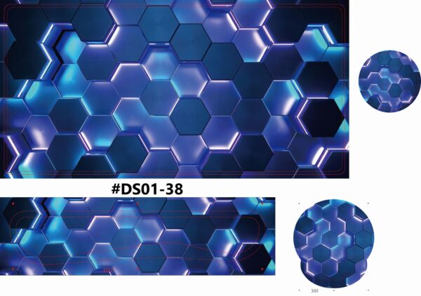 4PC Desk Mat Set - Image 3