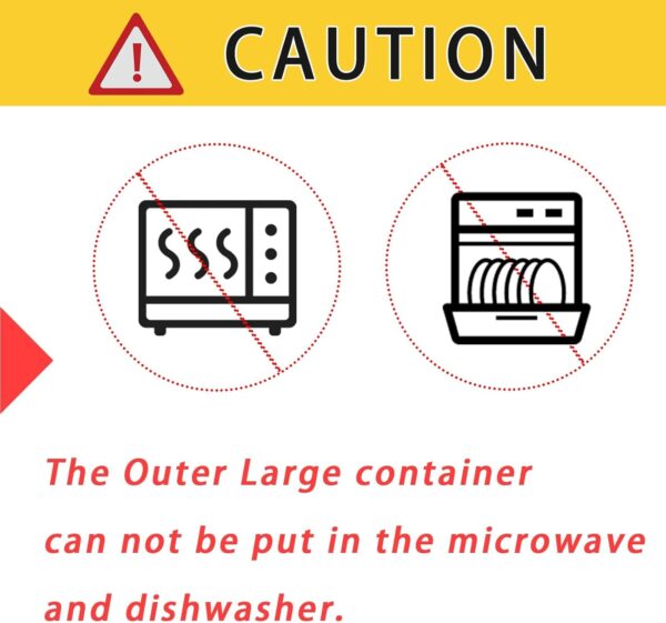 #ZT 06-04 3 Divider Multi-Use Plastic Storage Container - Image 6