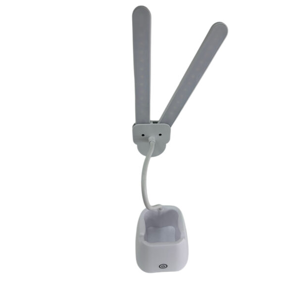 #JT 02-04 White LED Pen Holder Desk Lamp - Image 5
