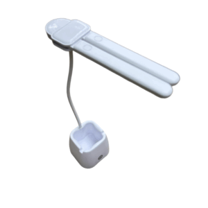 #JT 02-04 White LED Pen Holder Desk Lamp