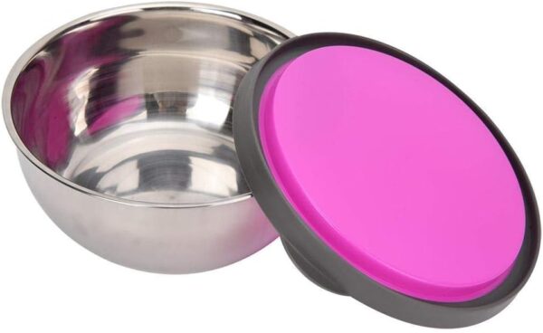#JT 04-03 Small 3PC Stainless Steel Food Storage Bowls - Image 6