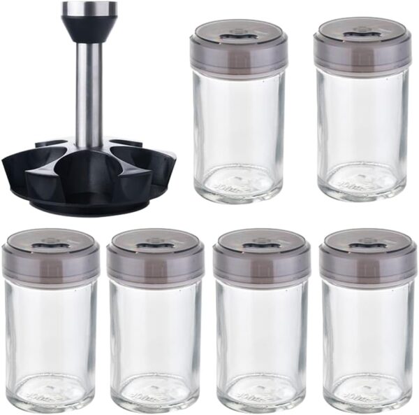 #JT 04-05 Rotating 6PC Spice Jar Set - Image 7