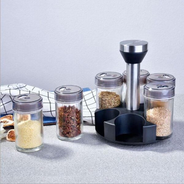 #JT 04-05 Rotating 6PC Spice Jar Set - Image 5