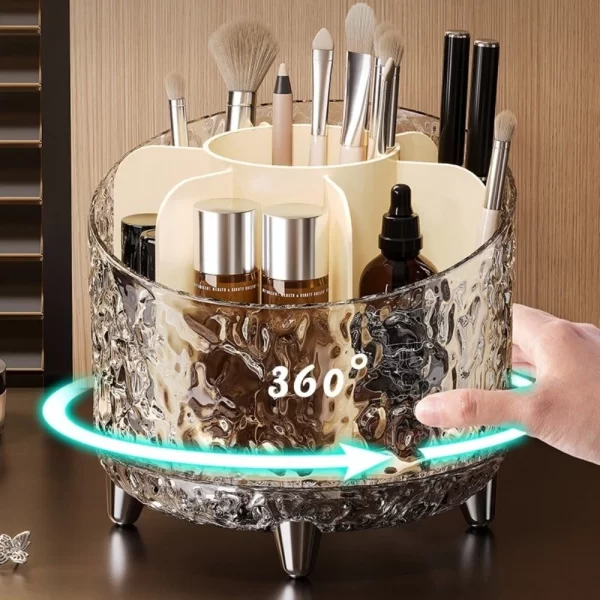 #JT 10-17 Small Rotating Cosmetic Counter Organizer - Image 6