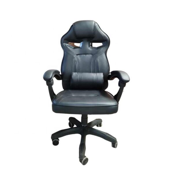 #OC-827 Black Reclining Leatherette Gaming Chair - Image 2