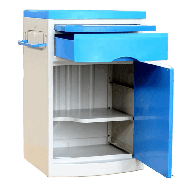 #LR 01-04 Plastic Medical Bedside Cabinet - Image 2