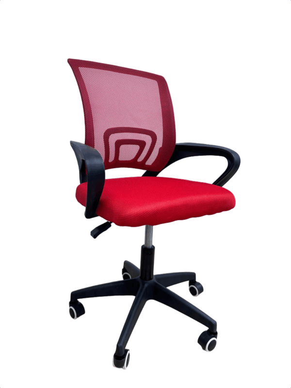 #JG 01-29 Red Simple Mesh Student Chair