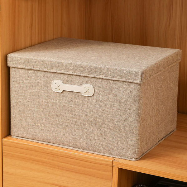 #JT 07-15/16 Fabric Storage Bin with Lid - 2PCS for $100 - Image 2