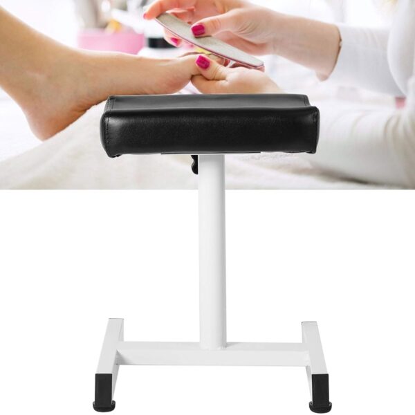 #QZ 01-29 Black Pedicure Foot Stool - Image 3