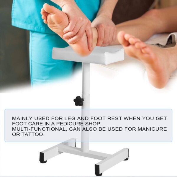 #QZ 01-29 White Pedicure Foot Stool - Image 4