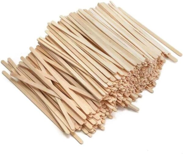 #WX 01-39 5.5" 1000PCS Wooden Stir Sticks