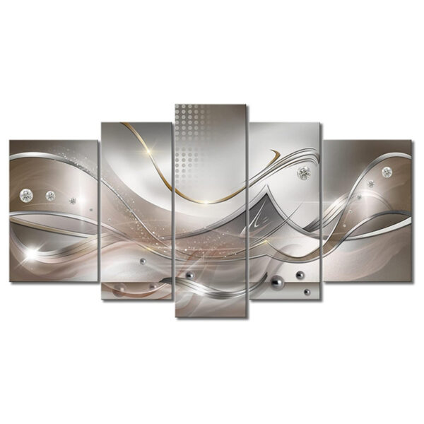 Large 5PC Decorative Wall Canvas