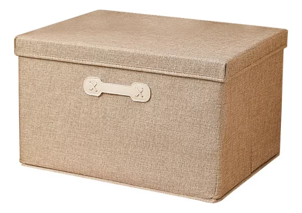 #JT 07-15/16 Fabric Storage Bin with Lid - 2PCS for $100 - Image 3