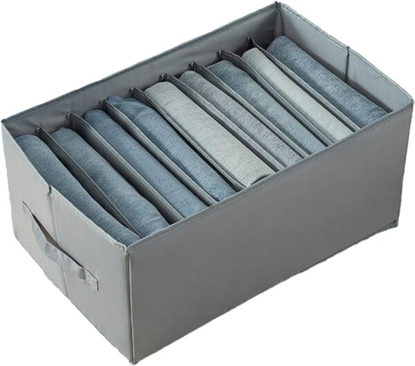 #JT 07-25 Gray Fabric Storage Bin - 2PCS for $80