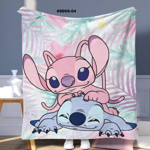 51" x 59" Stitch Inspired Flannel Throw Blanket