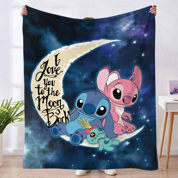 Stitch Inspired 51" x 59" Flannel Blanket - Image 7
