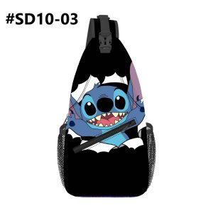 Stitch Inspired Large Crossbody Bag