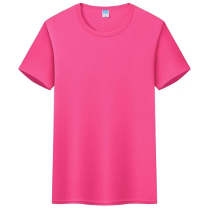 #YF 01-01 Unisex Polyester Round Neck T-Shirts
