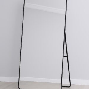 #ZT 09-06 Black Largest Rectangular Full Length Mirror - 31" x 70"