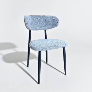 #C-996 Gray Fabric Curved Back Accent Chair - 2PCS for $1600