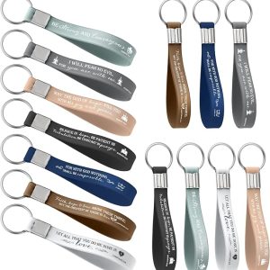 #YS 01-01 7PC Silicone Religous Scripture Keychains