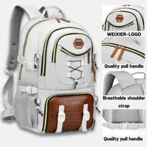 #LW 27-01 Grey Travel Backpack