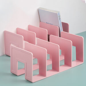 #LW 08-04 Pink 4 Section Bookend / Handbag Organizer - 4PCS for $100