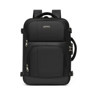 #LW 24-01 Black Multifunctional Travel Backpack