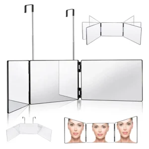 #LF 07-01 Tri-fold 3 Way Hanging Mirror