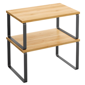 #DS-002 2PC Wood & Metal Desktop Organizer