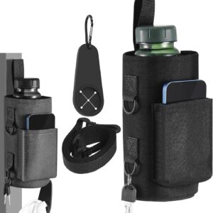 #WE 01-03 Black Magnetic Gym Bottle Bag