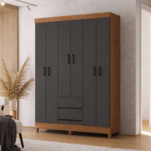 Fit 6.2 Wardrobe - Jequitiba/Graphite