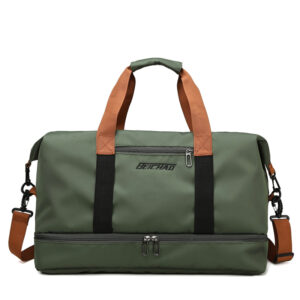 #LX 01-16 Green Travel Duffel Bag