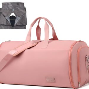 #LX 01-41 Pink Convertible Suit Travel Bag