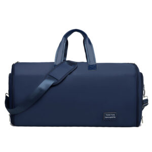 #LX 01-43 Blue Convertible Suit Travel Bag
