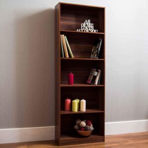 #BC-011 5 Tier Bookcase - Dark Brown