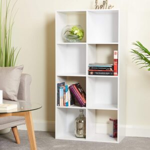 #BC-026 8 Cube Multi-Use Shelving - White