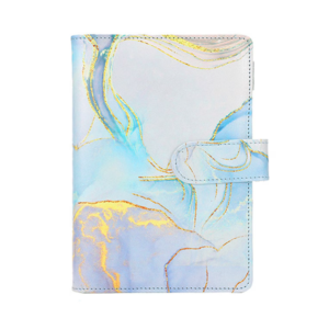 #WK 11-27 Light Blue Marble 29PC A6 Mini Budget Binder