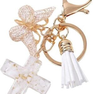 #BG 22-01/03/04 Resin Cross Keychain