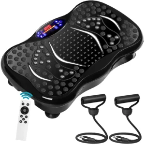 #WH 16-50 Vibration Plate with Resistance Bands