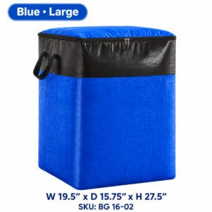 Heavy Duty Storage Bag Blue 2pcs for $100